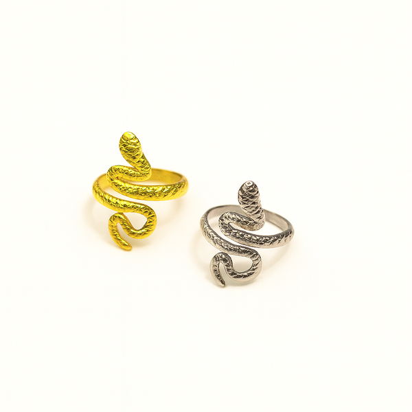 Anello Snake Metal