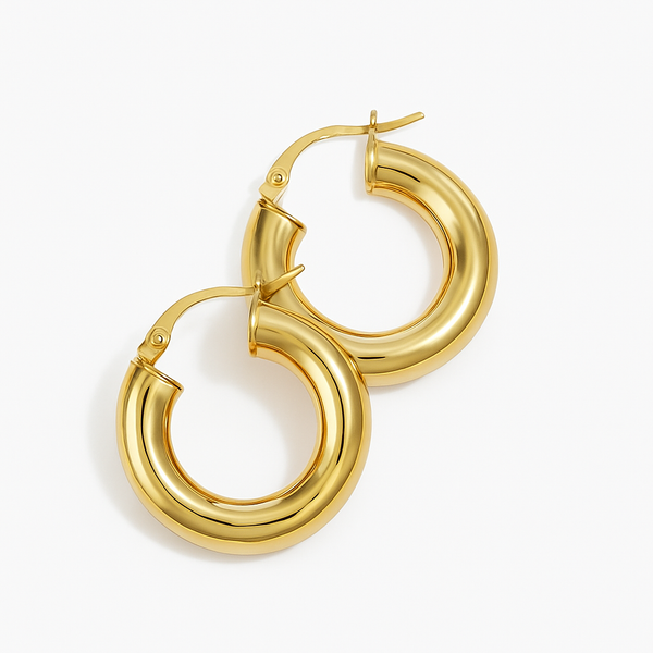 Hoops Medlin 2,2 cm  in Argento 925 (Coppia)