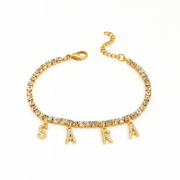Bracciale Regolabile Nome Tennis