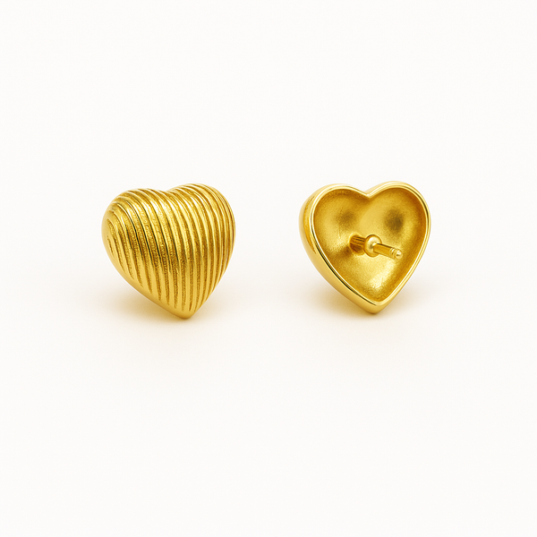 Hoops Elegant Hearts (Coppia)