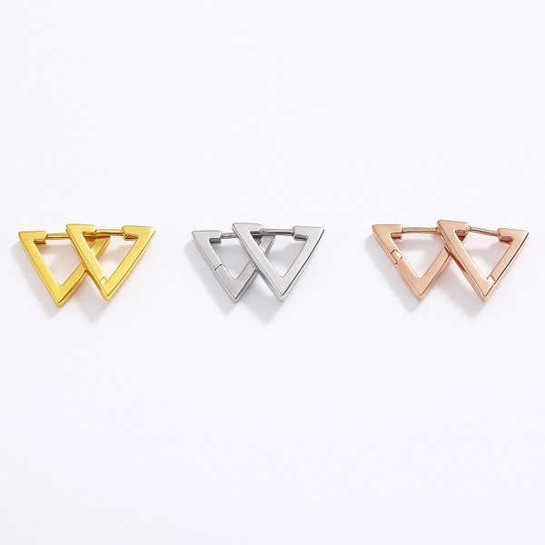 Hoops Triangle Metal (Coppia)