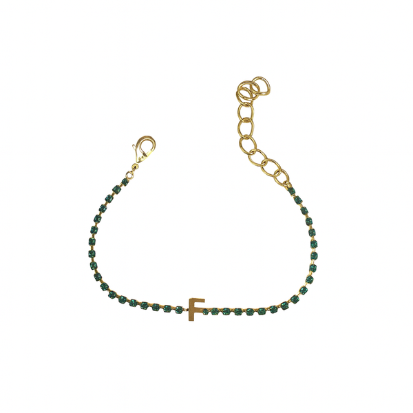 Bracciale Tennis Lettera