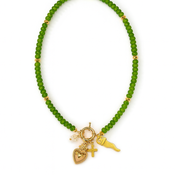 Collana Regolabile Smeraldo