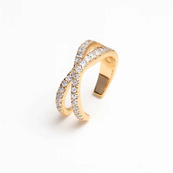 Ear cuff Intreccio