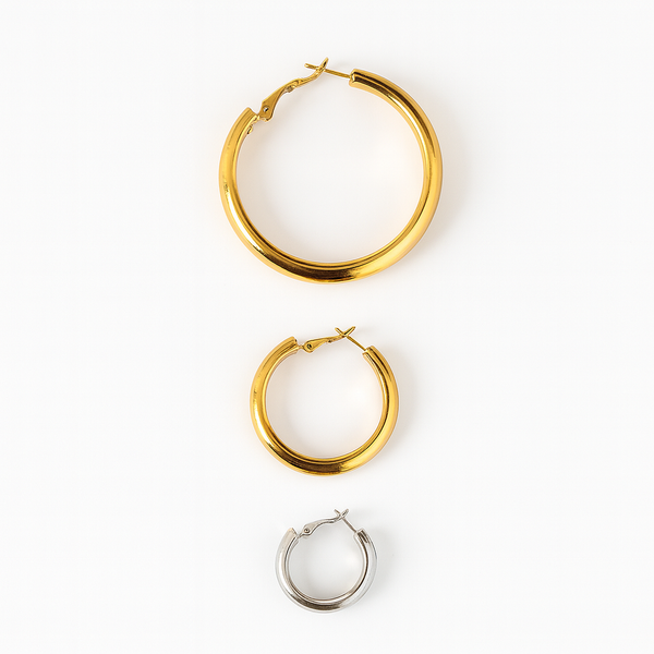 Hoops  Vintage Cerchi (Coppia)
