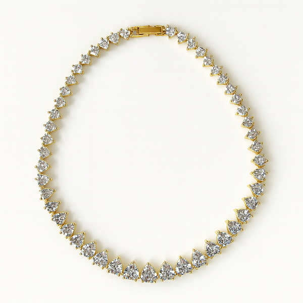 Collana Girocollo Cuori Tennis