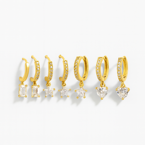 Set orecchini mille luci