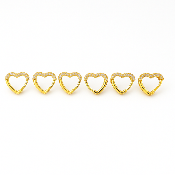 Set orecchini love