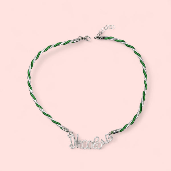 Collana Coton GreenWhite