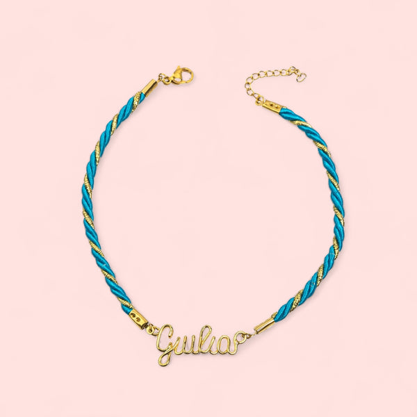 Bracciale Nome GoldBlue