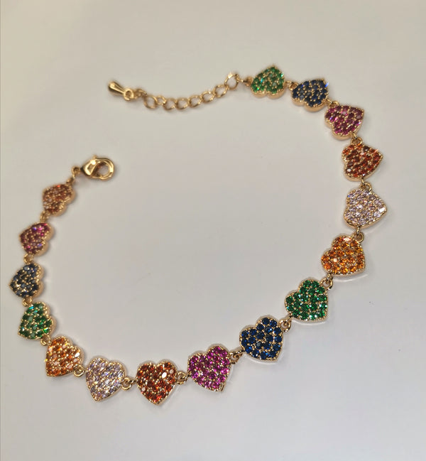 Bracciale Cuori Incantevoli