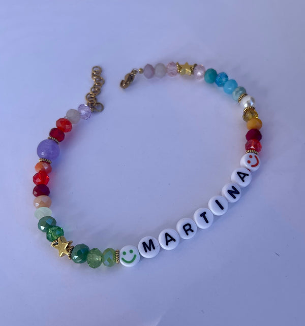 Bracciale Rainbow Nome-Frase