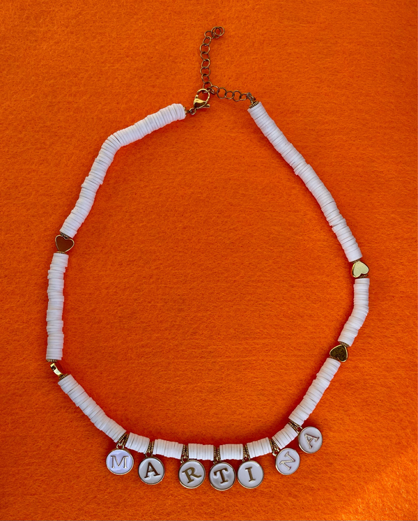 Collana Regolabile White Personalizzata