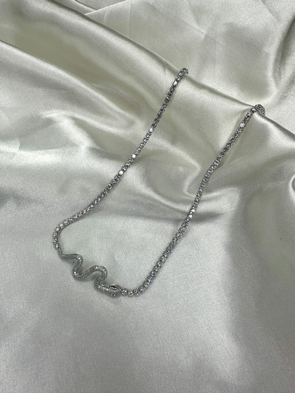 Collana Tennis Snake